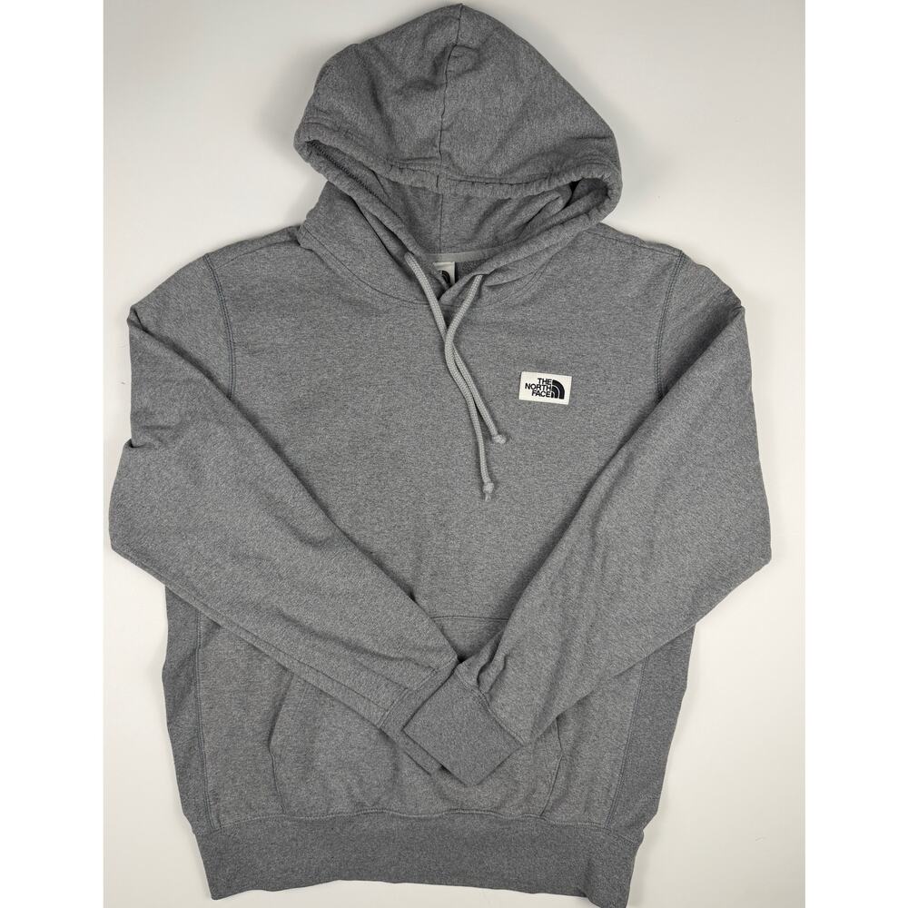 The North Face Gray Pullover Hoodie Mens Medium Sweatshirt Hooded Sweater